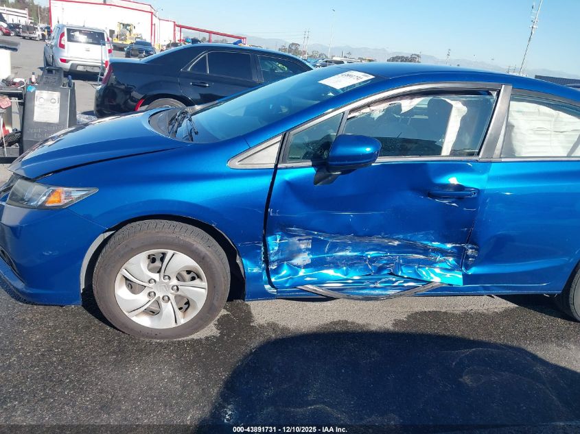 2015 Honda Civic Lx VIN: 2HGFB2F56FH517649 Lot: 43891731