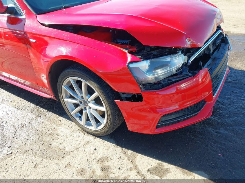 2014 Audi A4 2.0T Premium VIN: WAUEFAFL2EN006899 Lot: 43891737