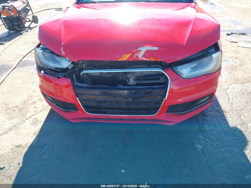 2014 Audi A4 2.0T Premium VIN: WAUEFAFL2EN006899 Lot: 43891737