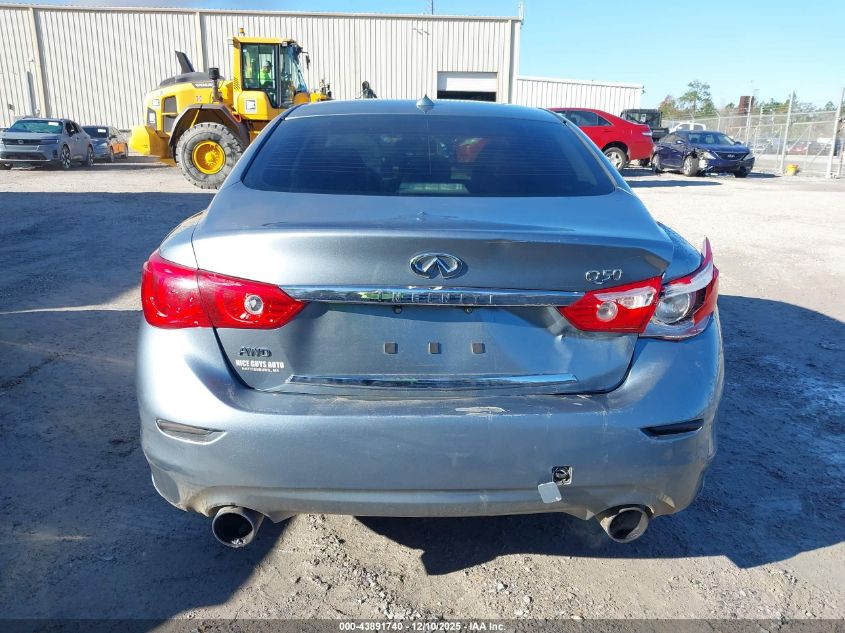 2016 Infiniti Q50 3.0T Premium VIN: JN1EV7AR8GM341388 Lot: 43891740