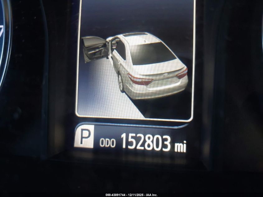 2016 Toyota Camry Le VIN: 4T4BF1FK7GR538219 Lot: 43891744