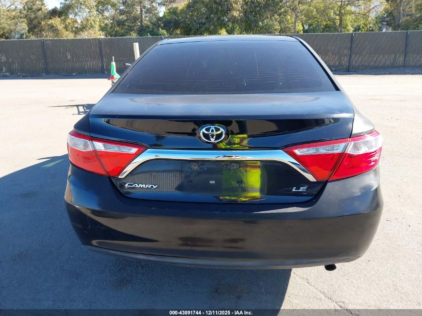 2016 Toyota Camry Le VIN: 4T4BF1FK7GR538219 Lot: 43891744
