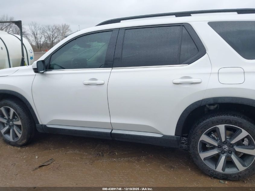 2025 Honda Pilot Touring VIN: 5FNYG1H72SB154493 Lot: 43891746