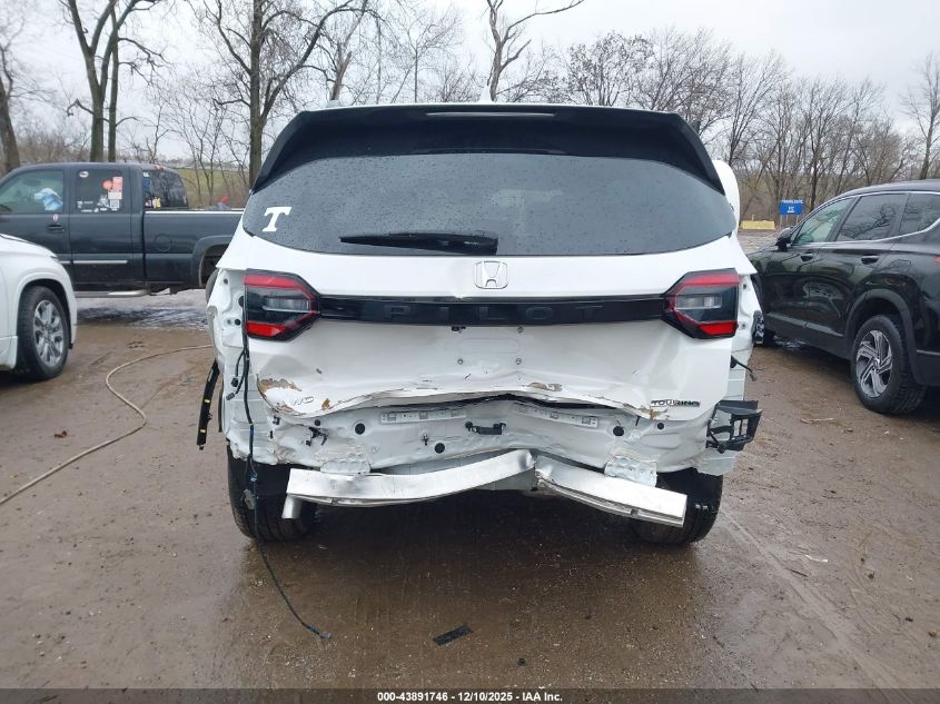 2025 Honda Pilot Touring VIN: 5FNYG1H72SB154493 Lot: 43891746