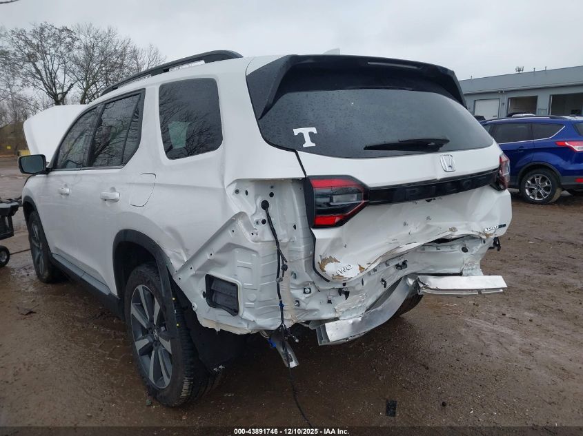 2025 Honda Pilot Touring VIN: 5FNYG1H72SB154493 Lot: 43891746