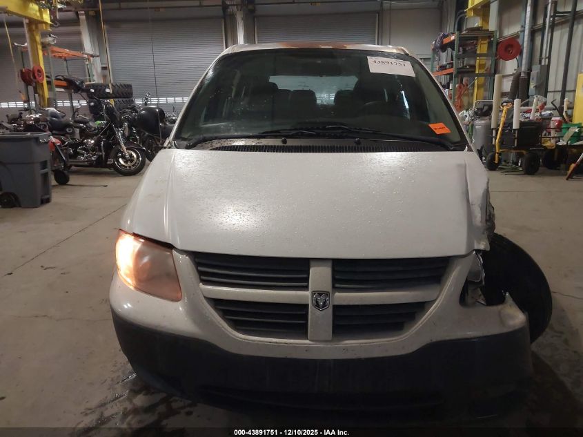 2005 Dodge Caravan Se VIN: 1D4GP25E75B270643 Lot: 43891751
