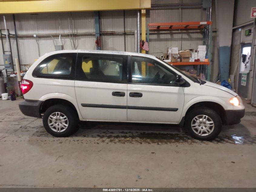 2005 Dodge Caravan Se VIN: 1D4GP25E75B270643 Lot: 43891751