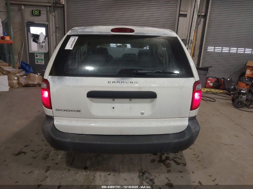 2005 Dodge Caravan Se VIN: 1D4GP25E75B270643 Lot: 43891751