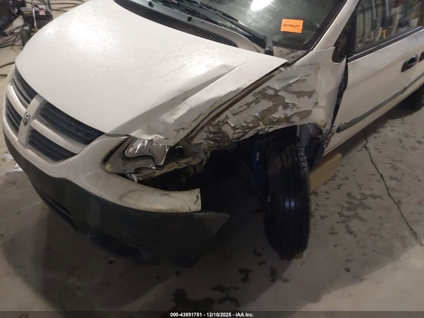 2005 Dodge Caravan Se VIN: 1D4GP25E75B270643 Lot: 43891751