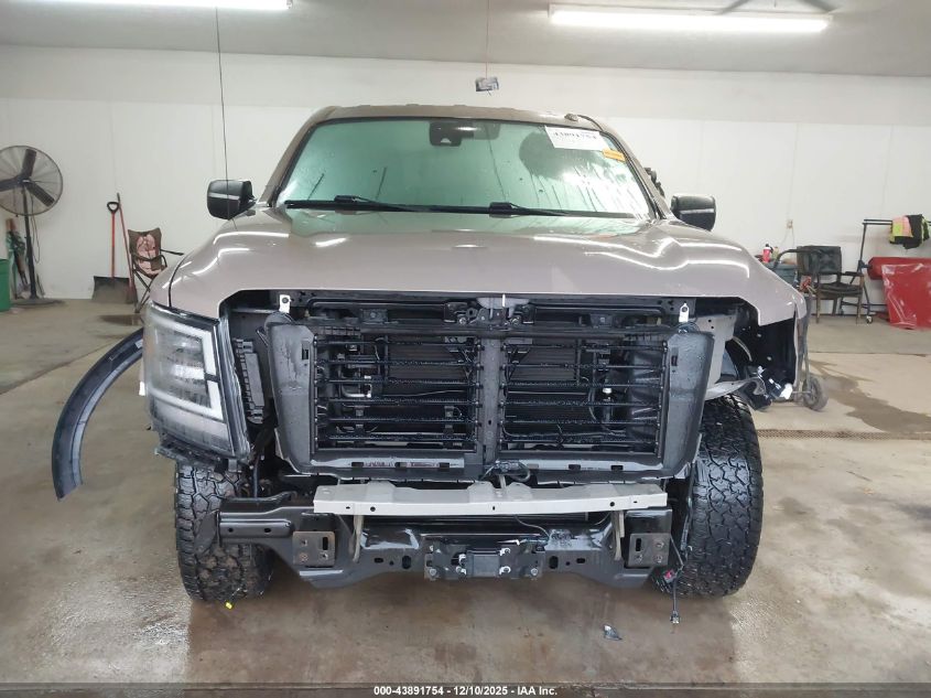 2021 Nissan Titan Pro-4X 4X4 VIN: 1N6AA1ED4MN502714 Lot: 43891754