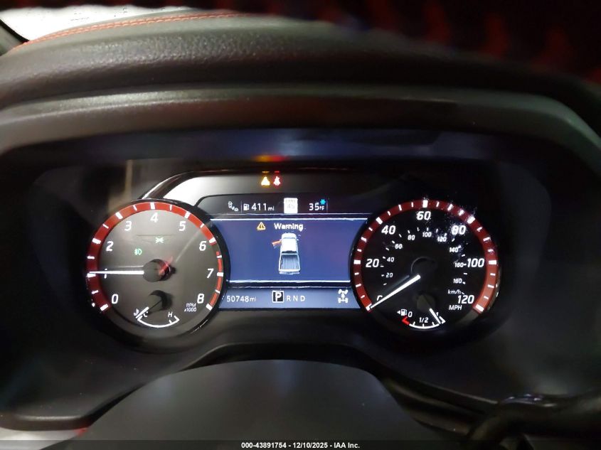 2021 Nissan Titan Pro-4X 4X4 VIN: 1N6AA1ED4MN502714 Lot: 43891754