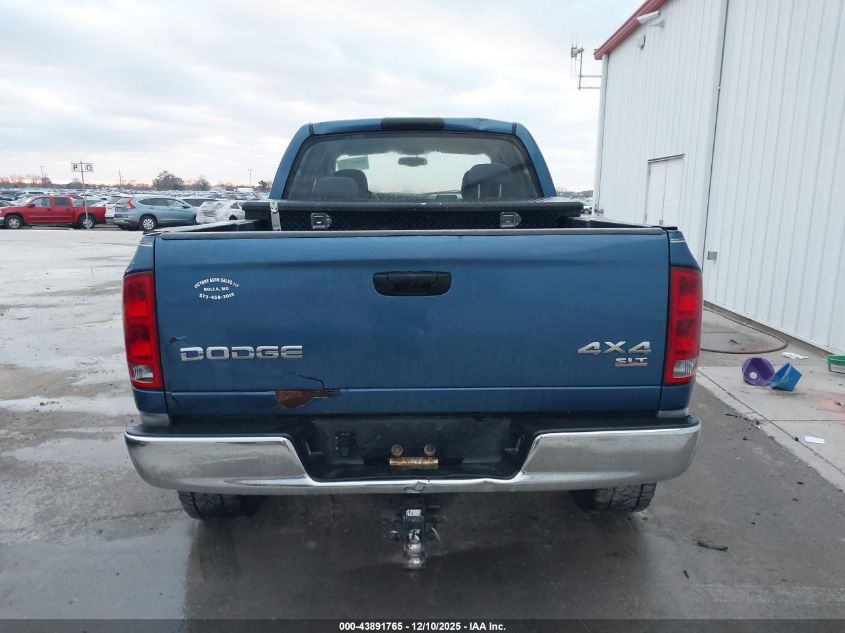 2004 Dodge Ram 1500 Slt/Laramie VIN: 1D7HU18DX4S516130 Lot: 43891765