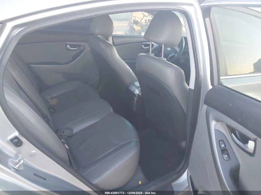 2015 Hyundai Elantra Limited VIN: 5NPDH4AE4FH595149 Lot: 43891773