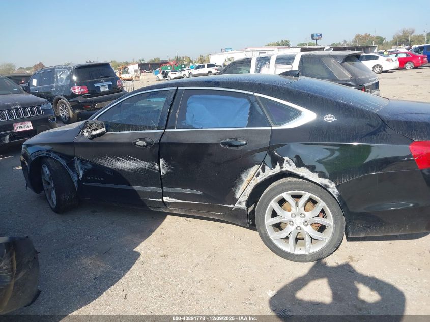 2016 Chevrolet Impala 2Lt VIN: 2G1115S33G9145449 Lot: 43891778