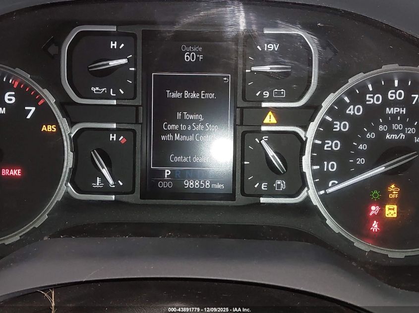 2018 Toyota Tundra Sr5 5.7L V8 VIN: 5TFUW5F12JX712094 Lot: 43891779