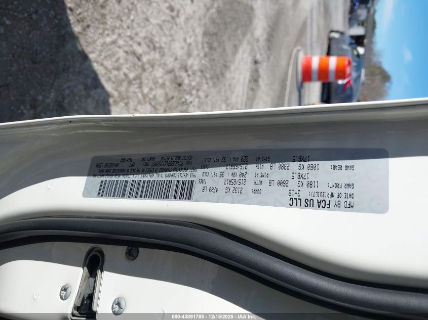 2019 Jeep Compass Trailhawk 4X4 VIN: 3C4NJDDB1KT752897 Lot: 43891785