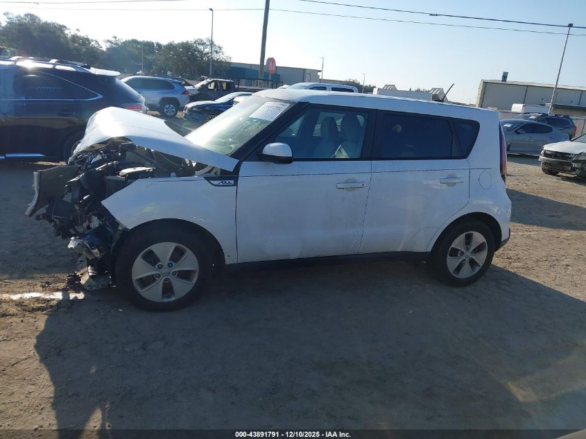 2015 Kia Soul VIN: KNDJN2A2XF7797374 Lot: 43891791