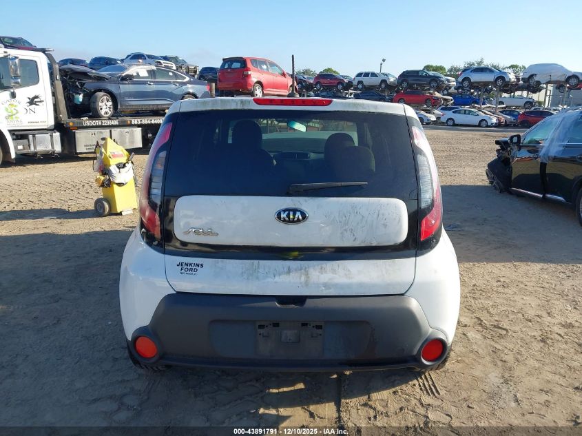 2015 Kia Soul VIN: KNDJN2A2XF7797374 Lot: 43891791
