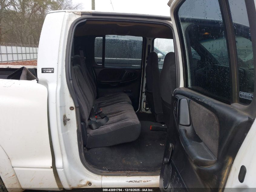 2000 Dodge Dakota Slt/Sport VIN: 1B7GG2AX1YS629686 Lot: 43891794