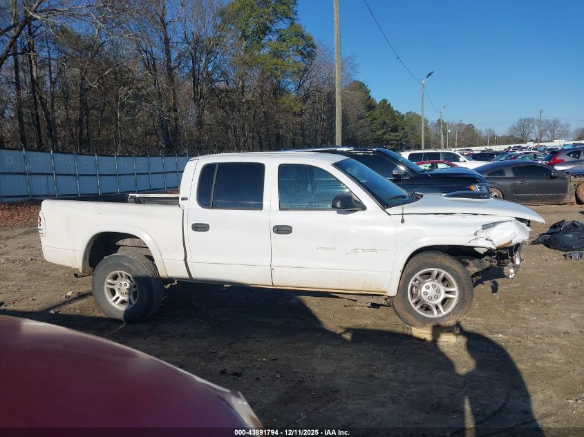 2000 Dodge Dakota Slt/Sport VIN: 1B7GG2AX1YS629686 Lot: 43891794