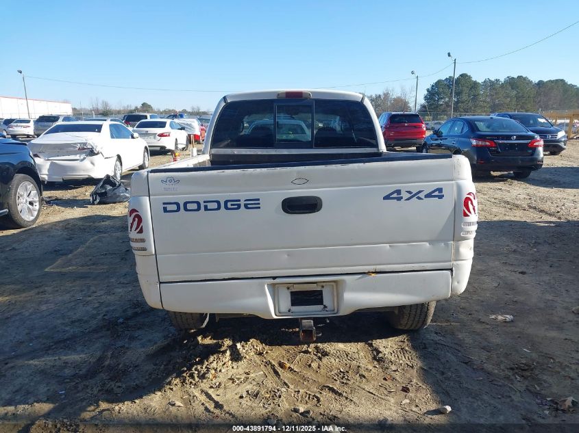 2000 Dodge Dakota Slt/Sport VIN: 1B7GG2AX1YS629686 Lot: 43891794