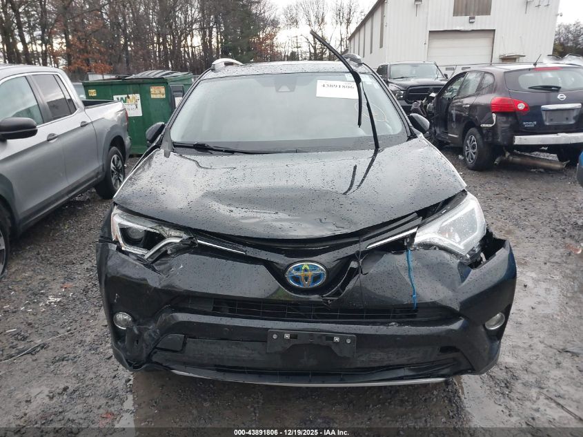 2017 Toyota Rav4 Hybrid Xle VIN: JTMRJREV0HD148473 Lot: 43891806