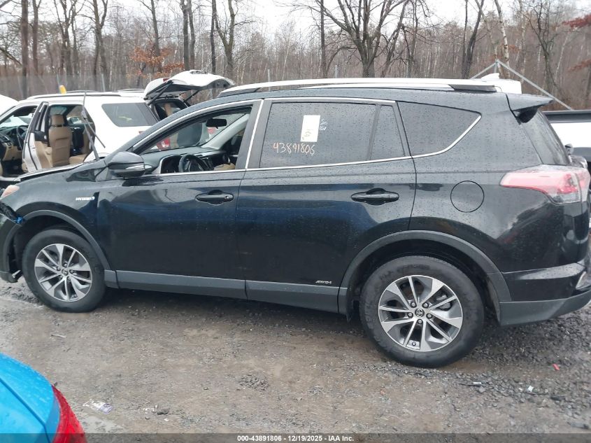 2017 Toyota Rav4 Hybrid Xle VIN: JTMRJREV0HD148473 Lot: 43891806