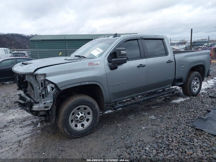 2024 Chevrolet Silverado 2500Hd 4Wd Standard Bed Work Truck VIN: 2GC4YLE78R1167516 Lot: 43891819
