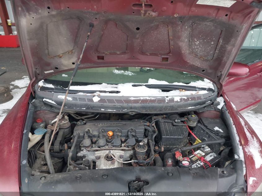 2007 Honda Civic Lx VIN: 2HGFA16507H506709 Lot: 43891821