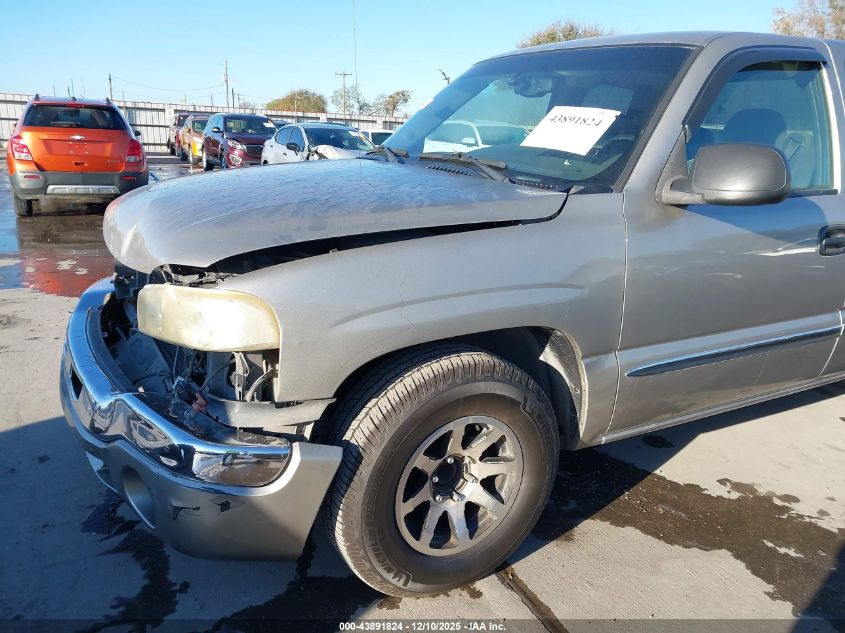 2003 GMC Sierra 1500 Sle VIN: 2GTEC19T831312480 Lot: 43891824