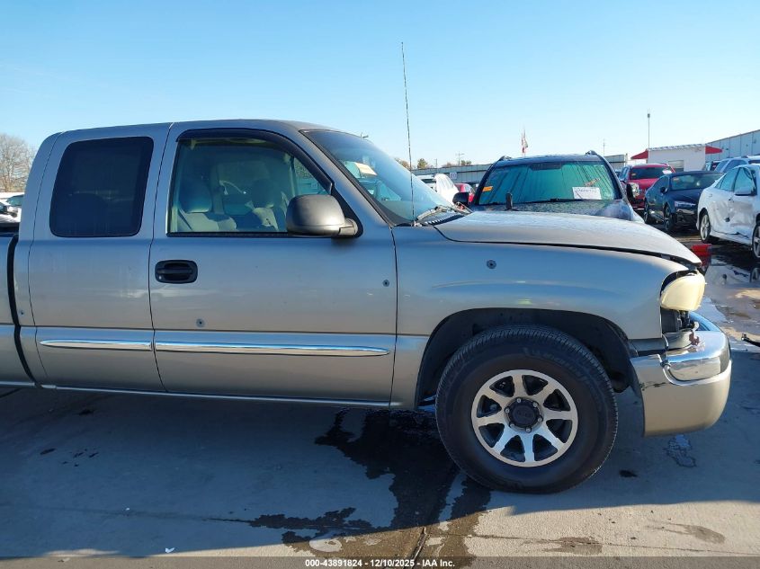 2003 GMC Sierra 1500 Sle VIN: 2GTEC19T831312480 Lot: 43891824