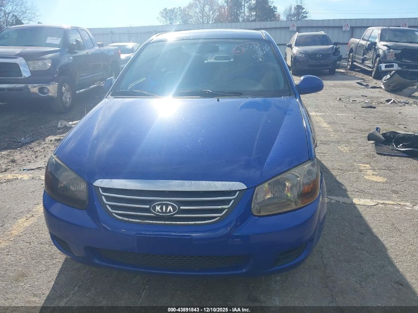 2009 Kia Spectra Ex VIN: KNAFE221495636303 Lot: 43891843