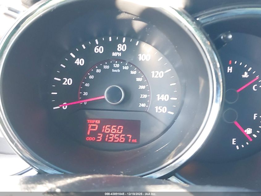 2012 Kia Sorento Lx V6 VIN: 5XYKT4A22CG224196 Lot: 43891845