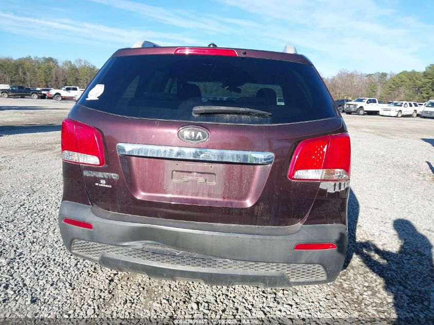 2012 Kia Sorento Lx V6 VIN: 5XYKT4A22CG224196 Lot: 43891845