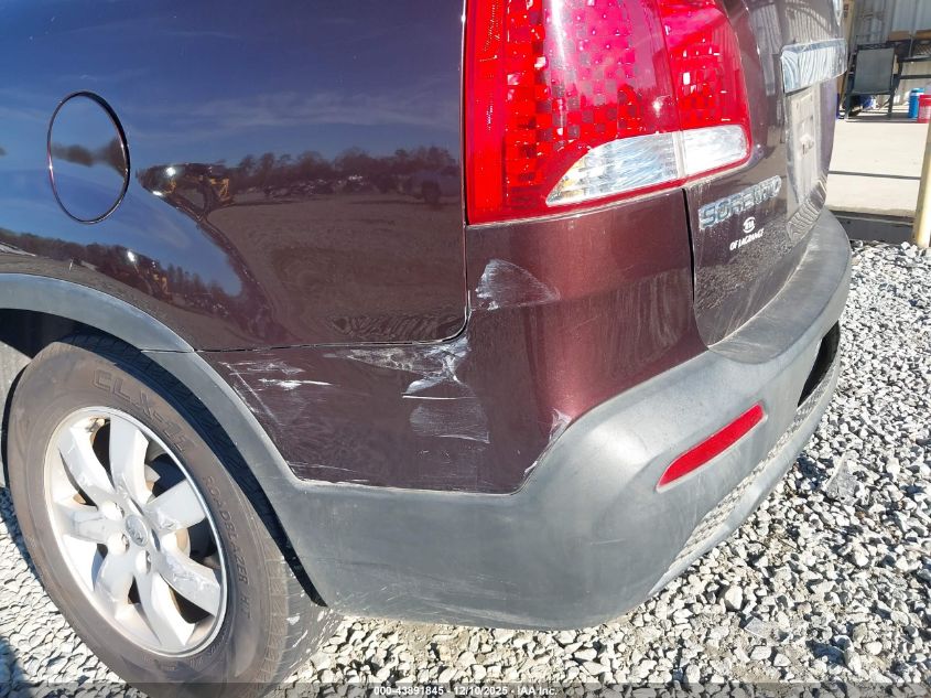 2012 Kia Sorento Lx V6 VIN: 5XYKT4A22CG224196 Lot: 43891845