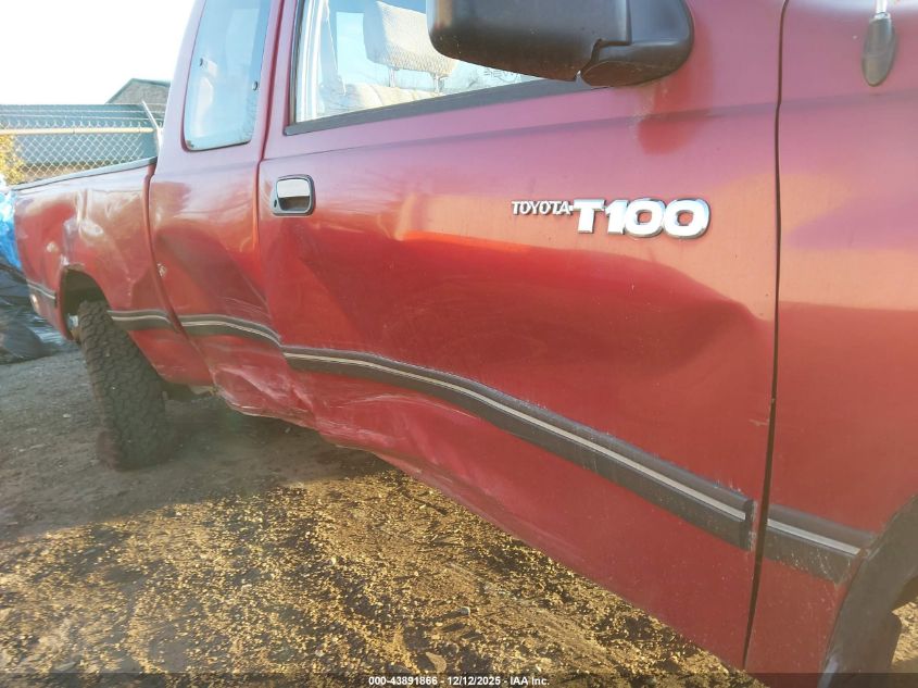 1995 Toyota T100 Xtracab Dx VIN: JT4VD22E5S0011349 Lot: 43891866