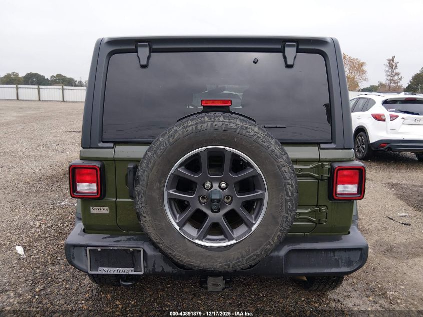 2021 Jeep Wrangler Unlimited 80Th Anniversary 4X4 VIN: 1C4HJXDN0MW619828 Lot: 43891879