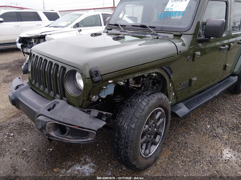 2021 Jeep Wrangler Unlimited 80Th Anniversary 4X4 VIN: 1C4HJXDN0MW619828 Lot: 43891879