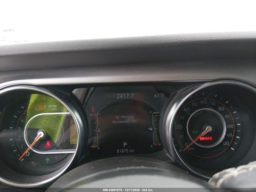 2021 Jeep Wrangler Unlimited 80Th Anniversary 4X4 VIN: 1C4HJXDN0MW619828 Lot: 43891879