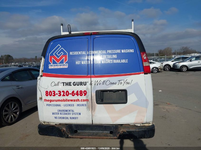 2008 Chevrolet Express Work Van VIN: 1GCGG29C581135600 Lot: 43891923