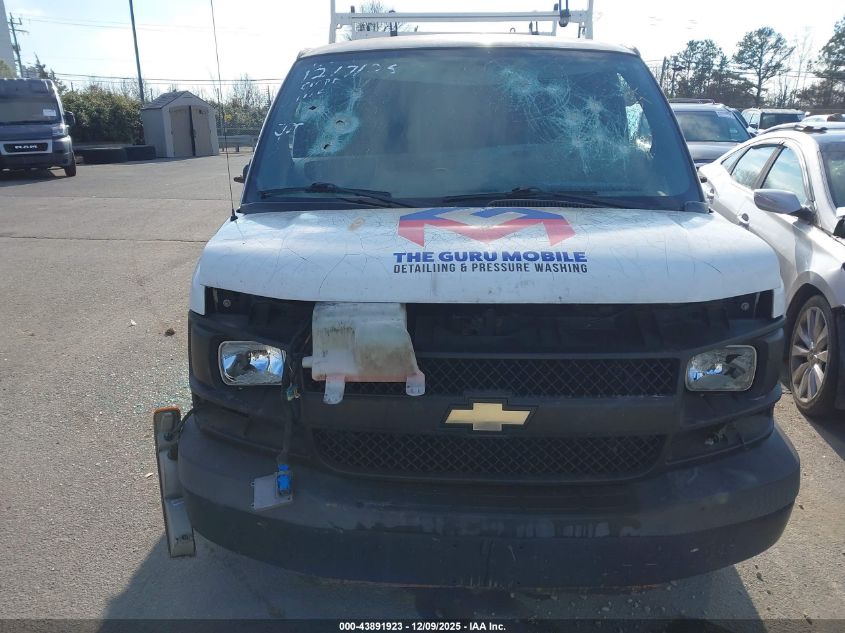 2008 Chevrolet Express Work Van VIN: 1GCGG29C581135600 Lot: 43891923