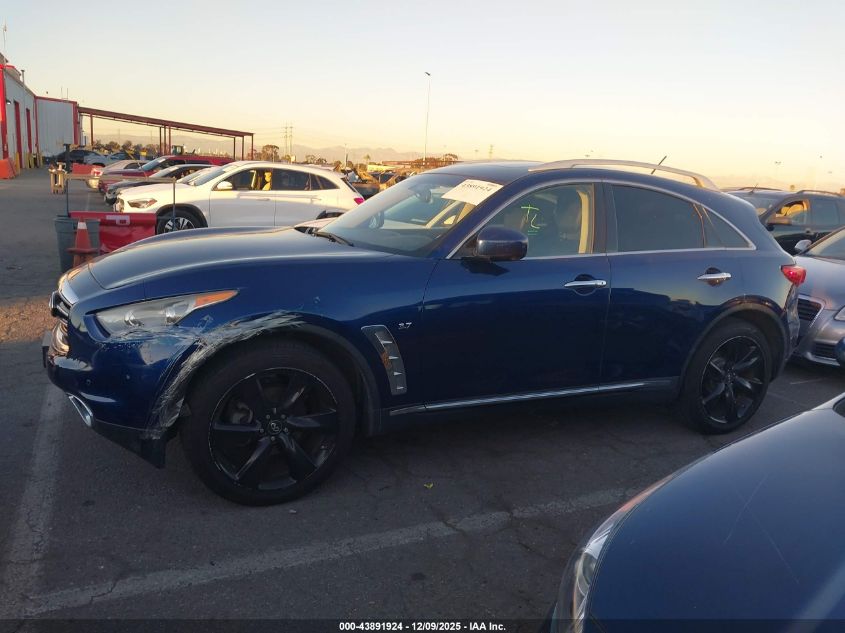 2016 Infiniti Qx70 VIN: JN8CS1MU3GM671566 Lot: 43891924