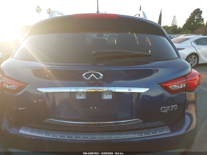 2016 Infiniti Qx70 VIN: JN8CS1MU3GM671566 Lot: 43891924