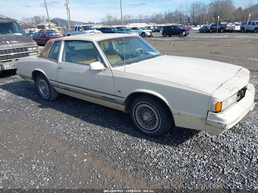 1986 Chevrolet Monte Carlo