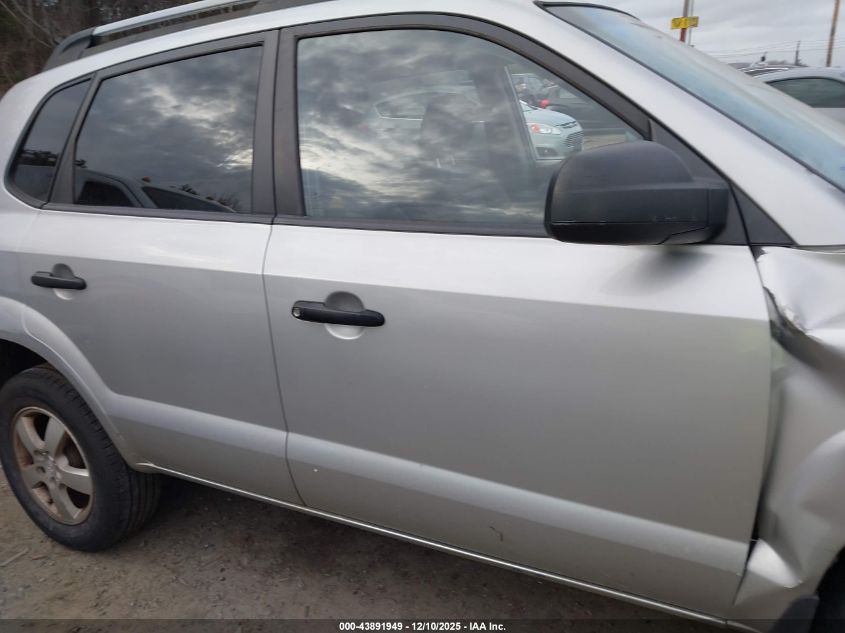 2008 Hyundai Tucson Gls VIN: KM8JM12B18U731453 Lot: 43891949