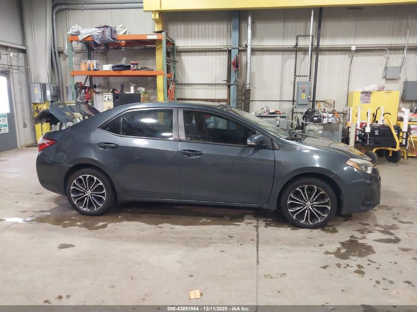 2016 Toyota Corolla S Plus VIN: 2T1BURHE5GC522754 Lot: 43891964