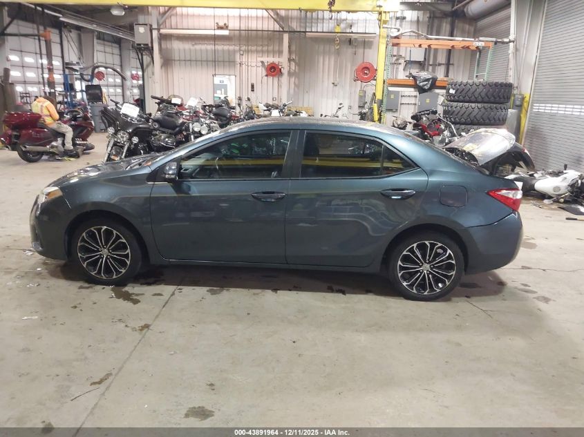 2016 Toyota Corolla S Plus VIN: 2T1BURHE5GC522754 Lot: 43891964