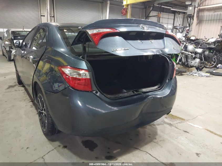 2016 Toyota Corolla S Plus VIN: 2T1BURHE5GC522754 Lot: 43891964