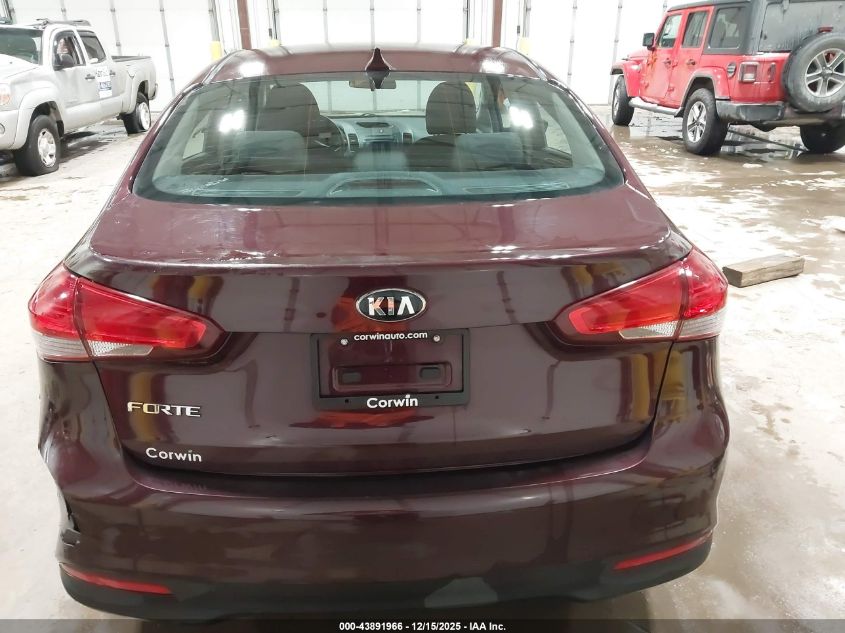 2017 Kia Forte Lx VIN: 3KPFL4A7XHE014592 Lot: 43891966
