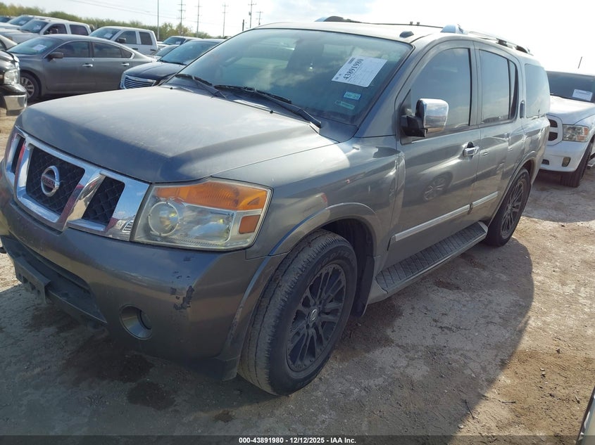 Vin: 5n1ba0nd7dn613044, lot: 44387538, nissan armada sl 20132